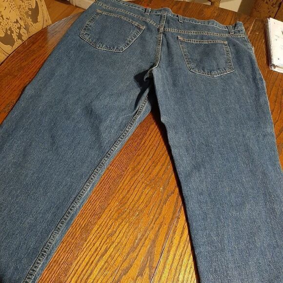 EUC Men's 40x30 Saddlebred Classic Fit Blue Jeans Denim - Picture 7 of 9